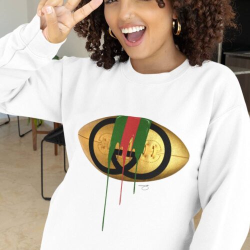 Golden Football T-Shirt