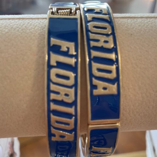 Florida Gators Enamel Hinge
Bangle in Blue