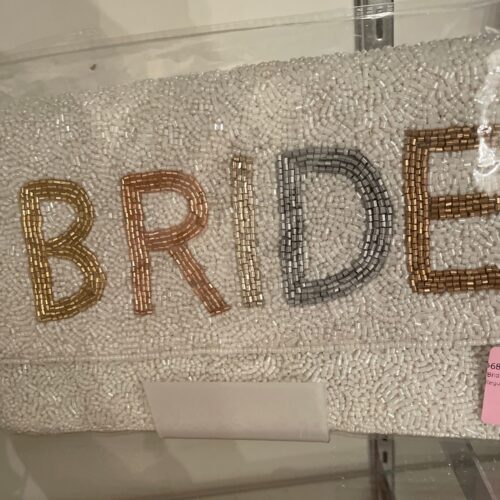 'Bride' Beaded Crossbody/Clutch