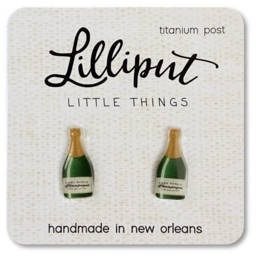 Champagne Bottle Earrings