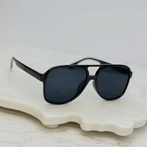 Fallon Aviator Sunglasses - Black