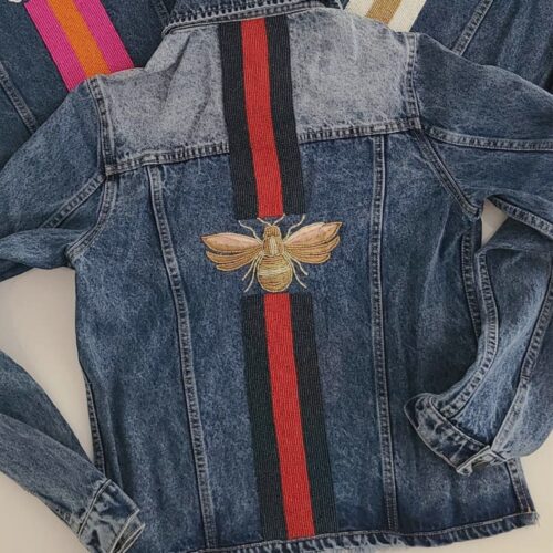 Bee Queen Jean Jacket
