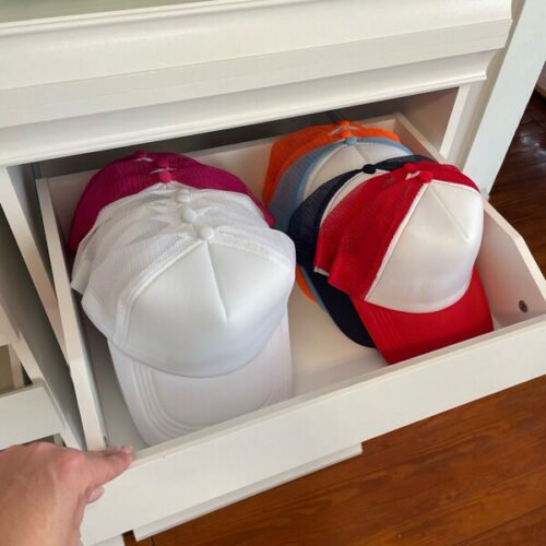 Perfectly Patched Hat w/ White Front