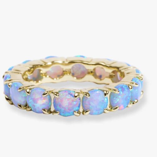 The Grand Heiress Blue Opal Ring