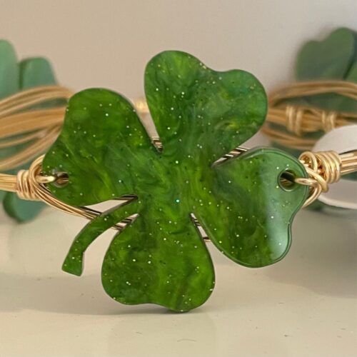 Saint Patrick’s Day Clover Bangle