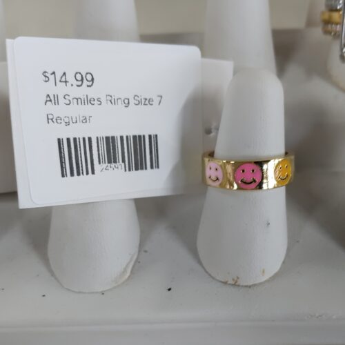 All Smiles Ring Size 7
