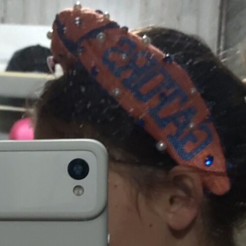 Adult Size Gators Cross
Stitch Headband