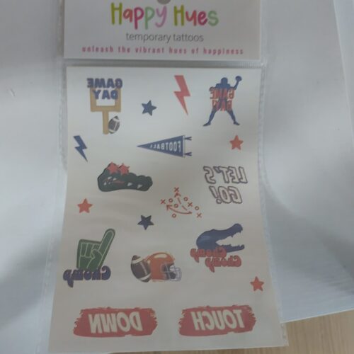 Alligator School Spirit
Temporary Tattoos